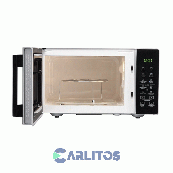 Microondas Con Grill Whirlpool Digital 25 Litros Silver Wmg25as