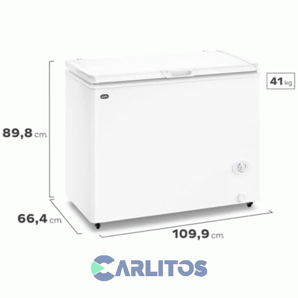 Freezer Horizontal Gafa Inverter 280 Litros Blanco Fghi300b-l