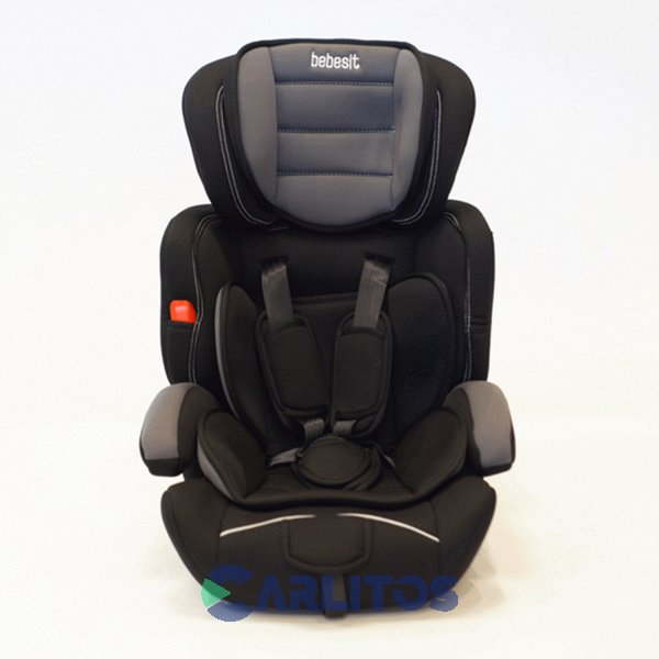 Butaca+Booster Bebesit Para Auto Utilizable Para Niños De 9 A 36 Kg 9021-a Negro