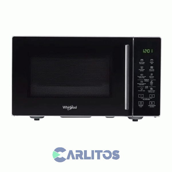 Microondas Con Grill Whirlpool Digital 25 Litros Silver Wmg25as