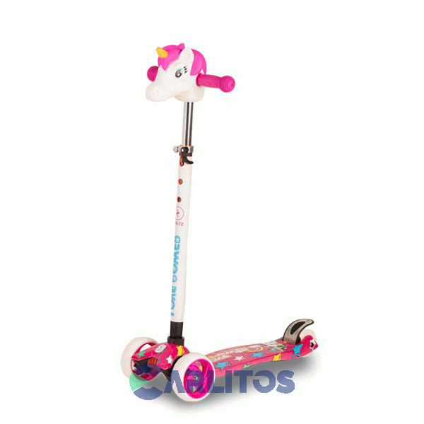 Monopatin Scooter Diseño Unicornio Stark