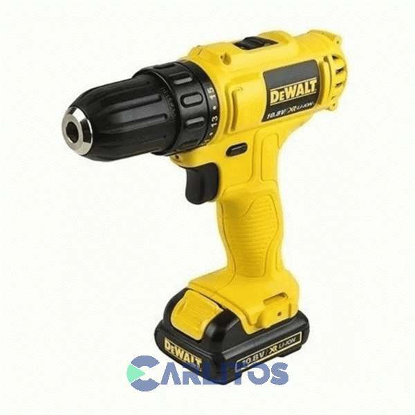 Taladro Atornillador Dewalt 10 Mm Inalámbrico 12 V. Dcd710s2