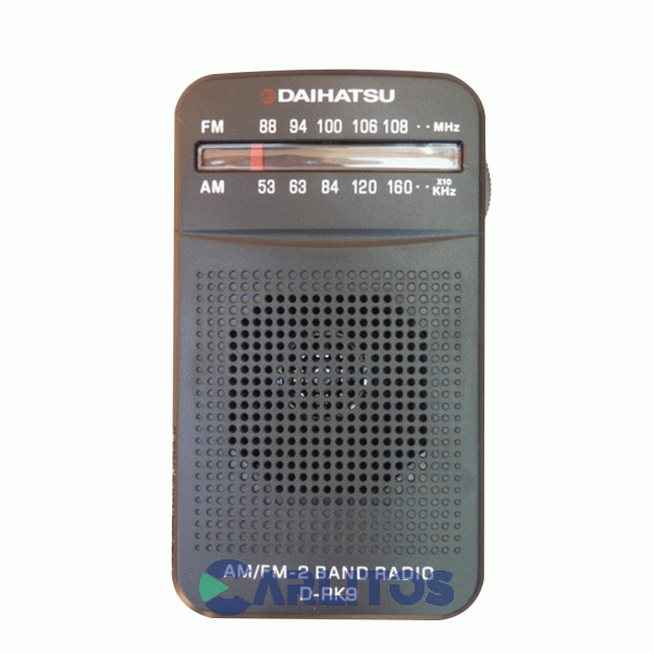 Radio Portátil Daihatsu Am/Fm Analógica D-rk9