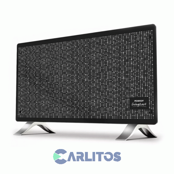 Estufa Panel De Vidrio Peabody 2000 Watts Pe-vc20n