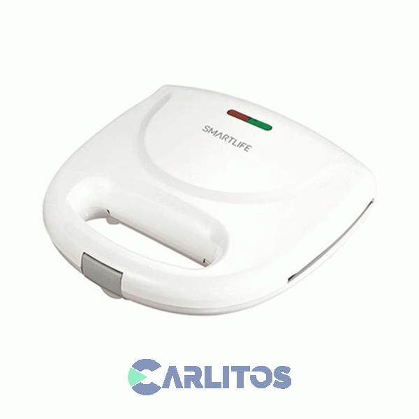 Sandwichera Eléctrica Smartlife Blanca Sl-sw3383