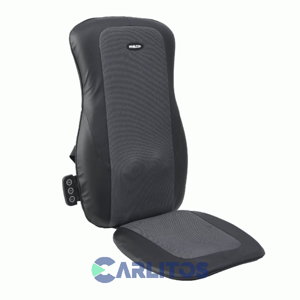 Asiento Masajeador Philco Con Calor Y Mando Electrónico Welb125n