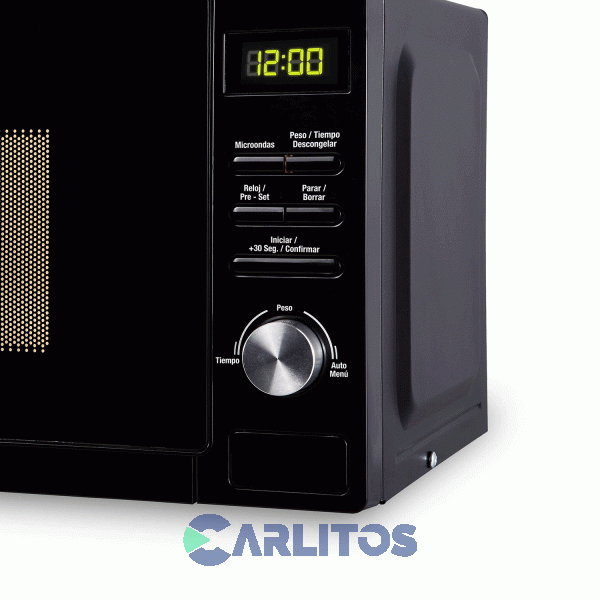 Microondas Digital Rca 20 Litros Negro Rw20dig-f