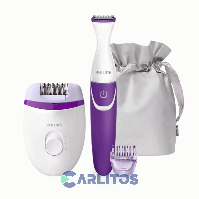 Depiladora Philips Satinelle Advanced + Bikini Trimmer Brp505/00