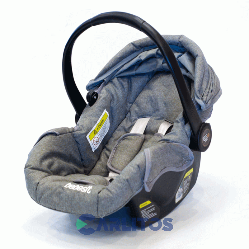 Coche De Paseo Bebesit Incluye Portabebe/Butaca Onyx 1305ts-g Gris