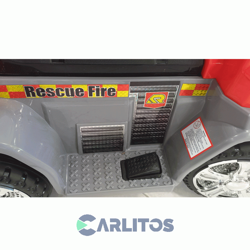 Camión Bombero Eléctrico Imperio Bebe Latapy Bt-003