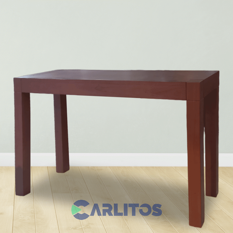 Mesa de Arrime Contemporánea 1.20 Mts Genoud Paraíso Cedro