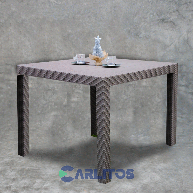 Mesa Símil Ratan Capuchino Fidji 2000