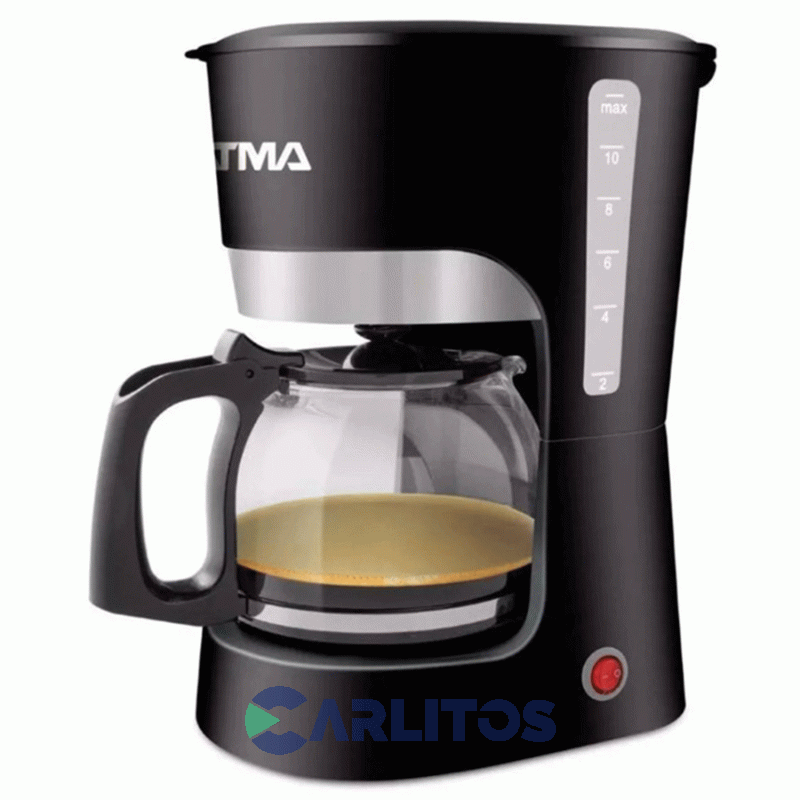 Atma - Cafetera Eléctrica Atma color negra con Filtro 550W