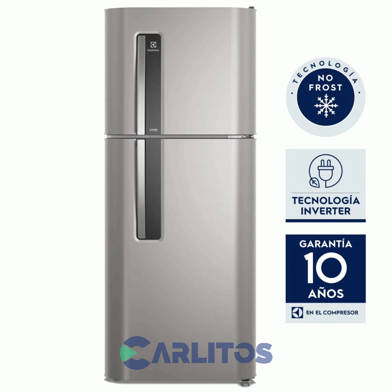 Heladera No frost Electrolux Inverter 265 Litros Plata Heni3000p