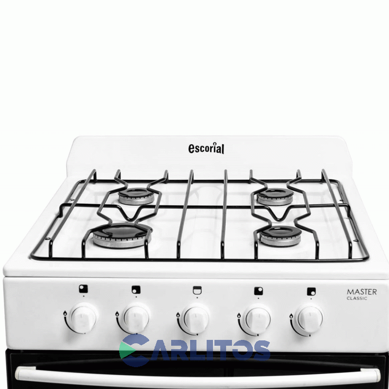 Cocina A Gas Escorial 56 CM Blanca Gas Envasado Master S2