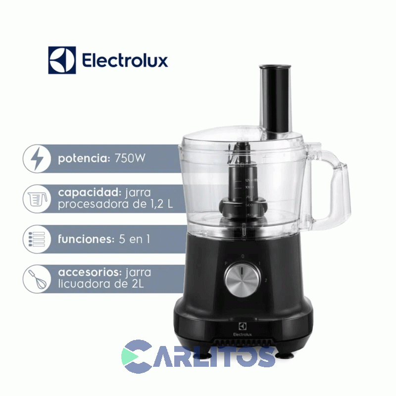 Multiprocesadora Con Licuadora Electrolux 750 Watts Fpa25