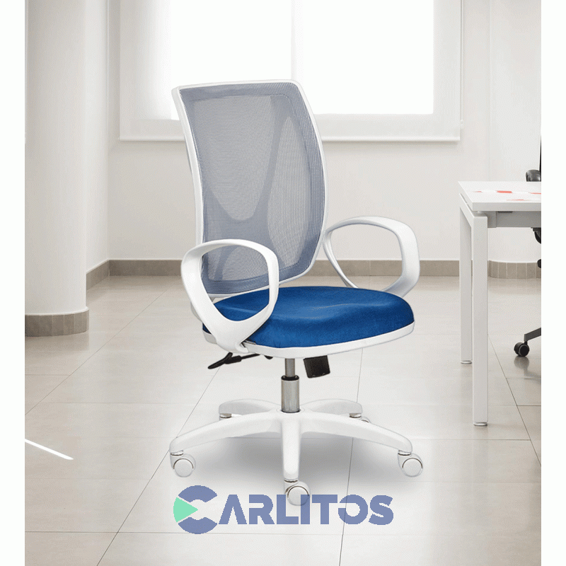 SILLON DE OFICINA CON APOYABRAZOS PORTANTINO ALMA GAS