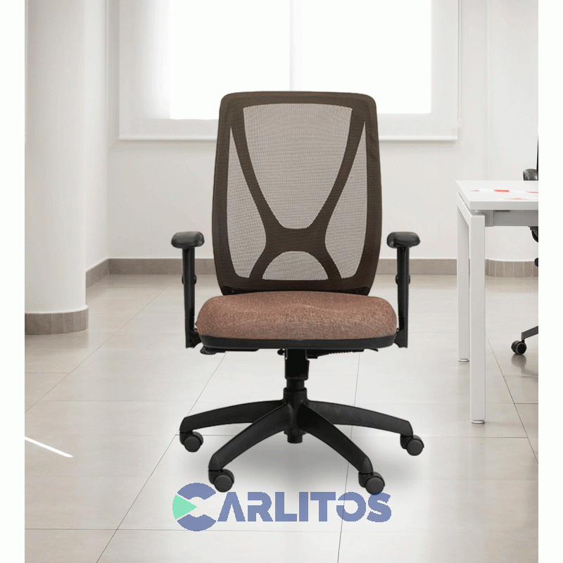 SILLON DE OFICINA CON APOYABRAZOS PORTANTINO ALMA GAS