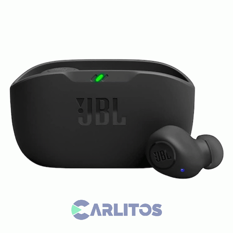 Auricular Bluetooth JBL Negro -Jblwbudsblkam
