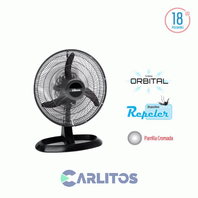 Ventilador Turbo Orbital Liliana 18