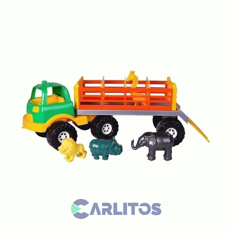 Camión transportador Con Animales Rondi