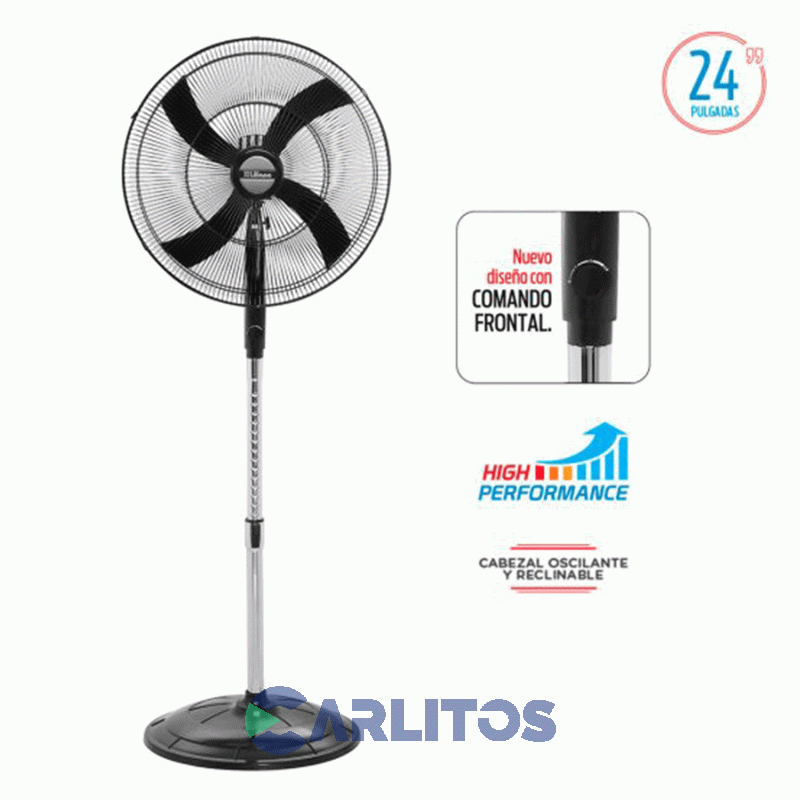 Ventilador De Pie Orbital Liliana 24