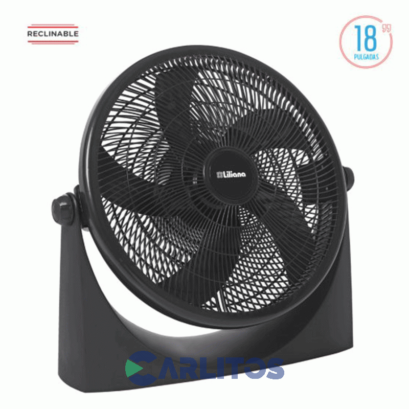 Ventilador Turbo Reclinable Liliana 18