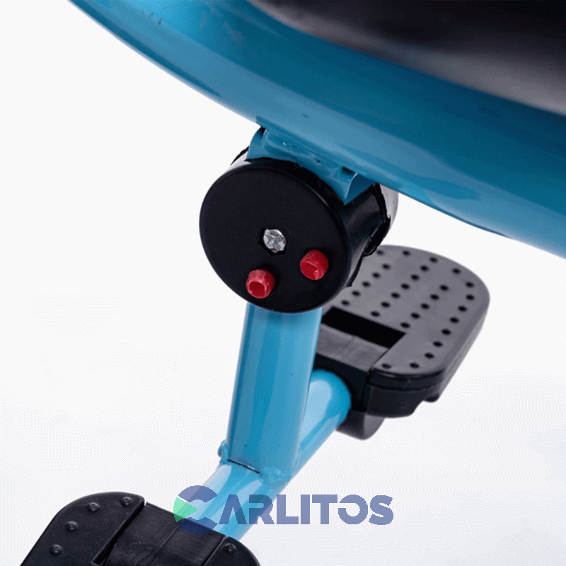 Triciclo Bebesit Con Barral De Acero Reforzado Azul Sl-1701c