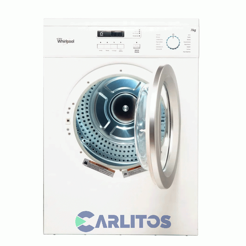 Secarropa Automatico  Whirlpool 7 KG Blanco WSR07SC
