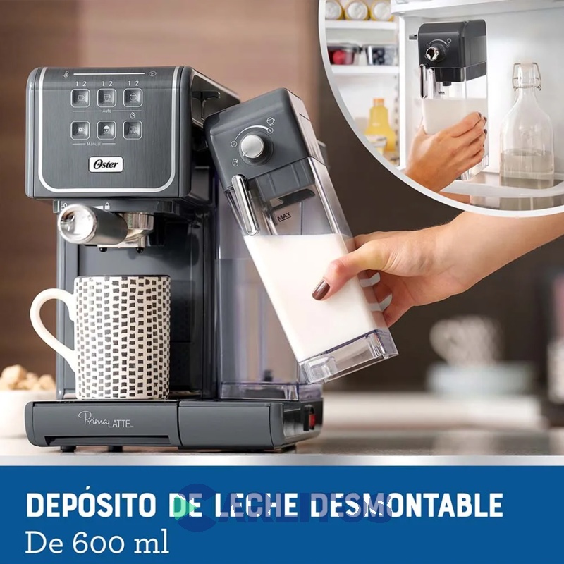 Cafetera Express Oster Digital Touch Negra 19 Bares BVSTEM6801M