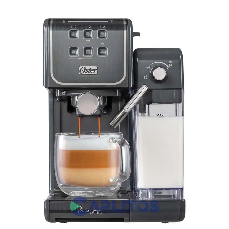 Cafetera Express Oster Digital Touch Negra 19 Bares BVSTEM6801M