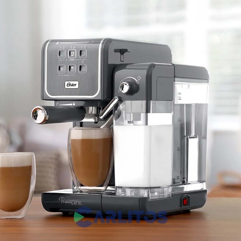 Cafetera Express Oster Digital Touch Negra 19 Bares BVSTEM6801M