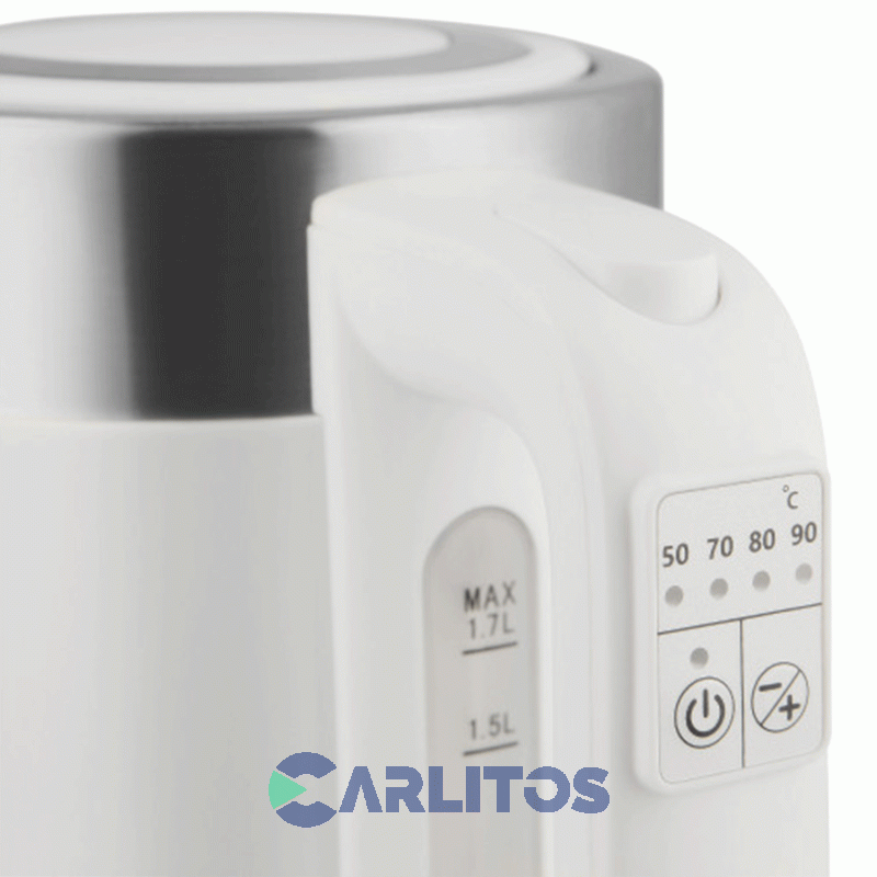 Pava Eléctrica Atma Digital Blanca Peat21wdp