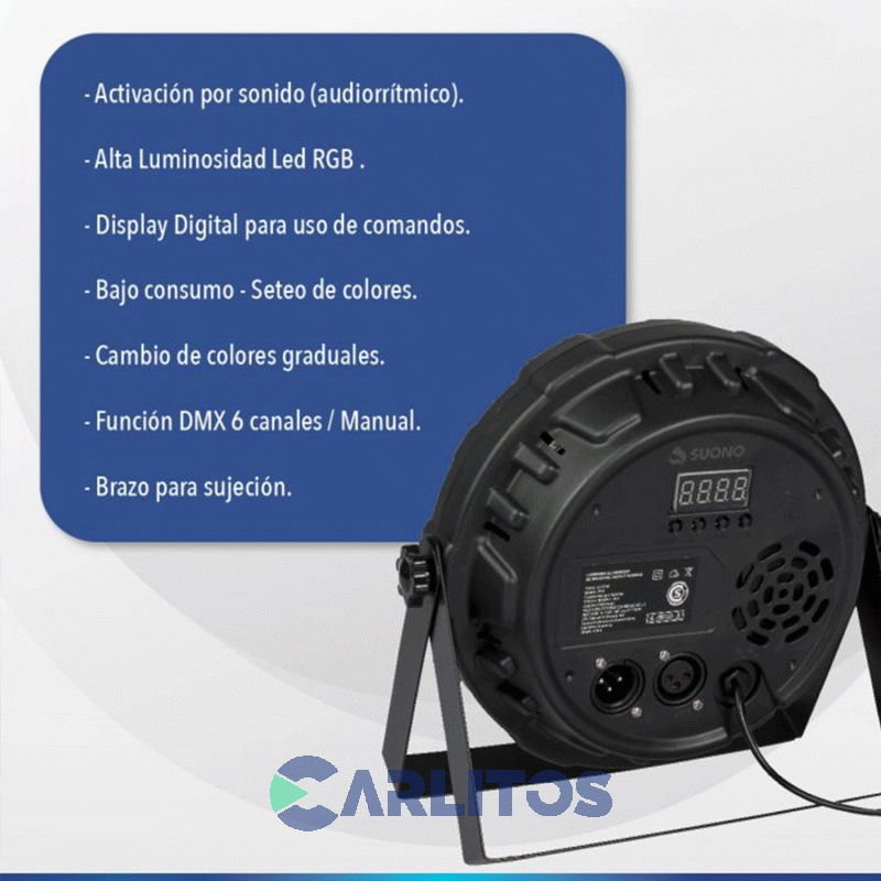 Laser Proton Suono 18 Led ILU0015