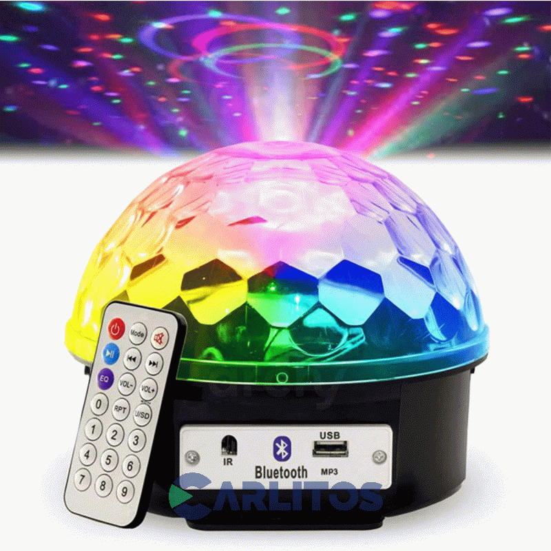 Bola Led Media Esfera Suono Audioritmica ILU0031