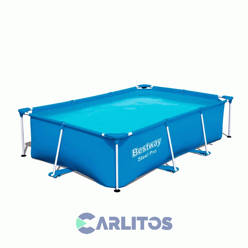 Pileta De Lona Steel Pro Bestway 2.56 X 1.70 X 0.61 Cm 56403