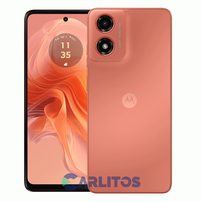 Celular Libre Mototrola Moto G04s-64GB Naranja
