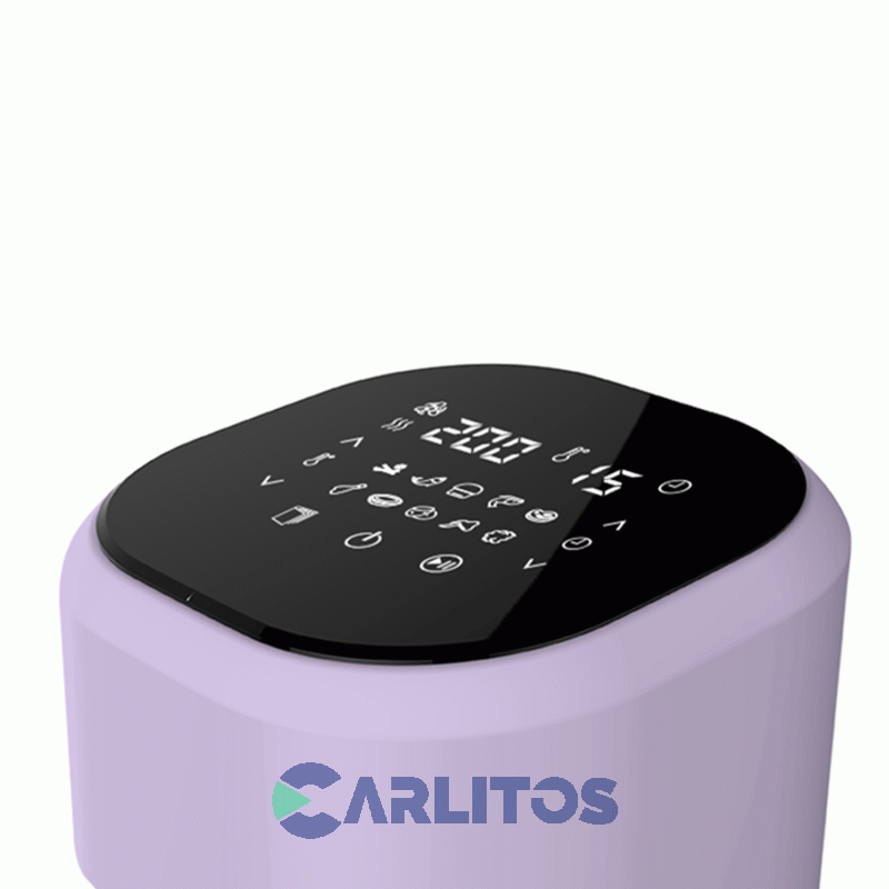 Freidora De Aire Yelmo Fryer Digital Violeta FR7310