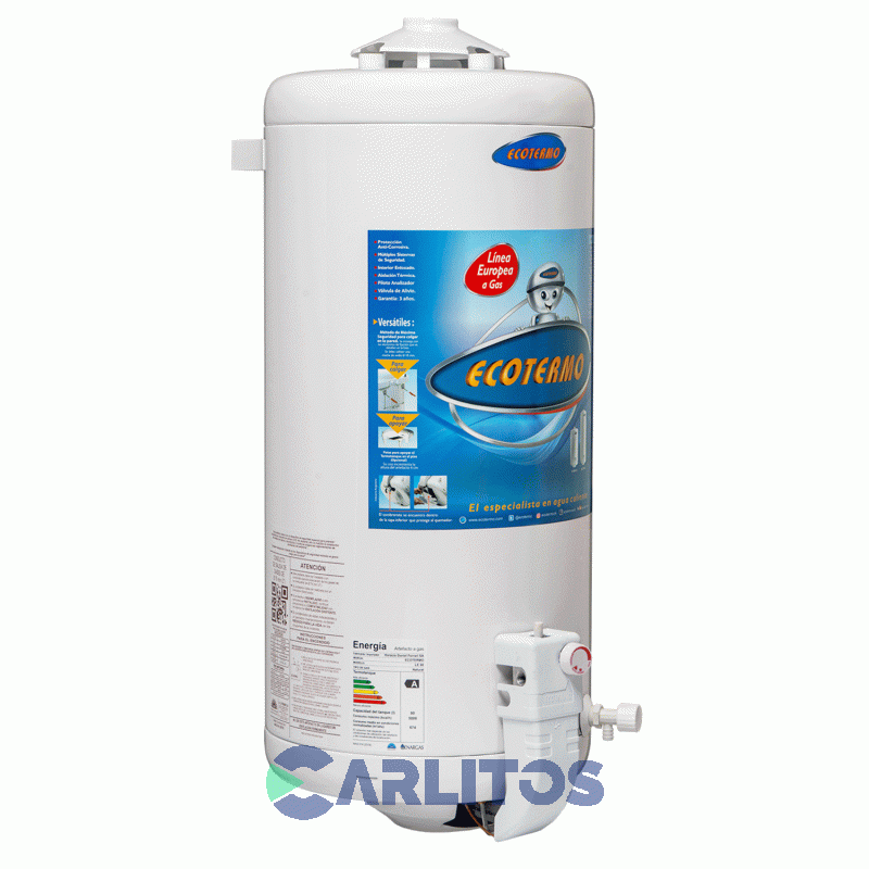 Termotanque A Gas Ecotermo 80 Litros Le 80