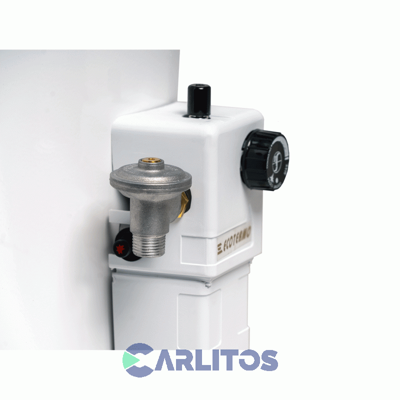 Termotanque A Gas Ecotermo Alta Potencia 60 Litros Gas Natural - C.Superior