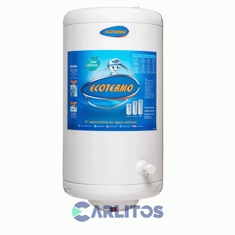 Termotanque Eléctrico Ecotermo 70 Litros - 1400 Watts Elec 70