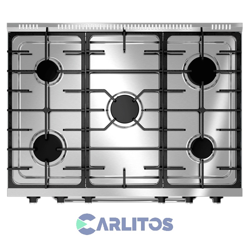 Cocina A Gas Industrial Morelli 82 CM Acero Inoxidable 16069