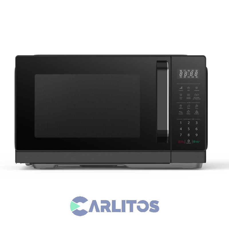 Microondas Con Grill Atma Digital 23 Litros Negro Matdgb23uap