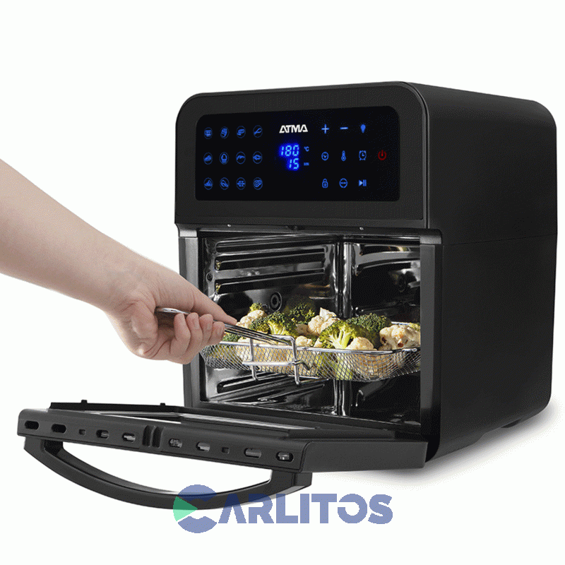 Horno Eléctrico Convección Con Freidora 11.6 Litros Atma Hfr582dp