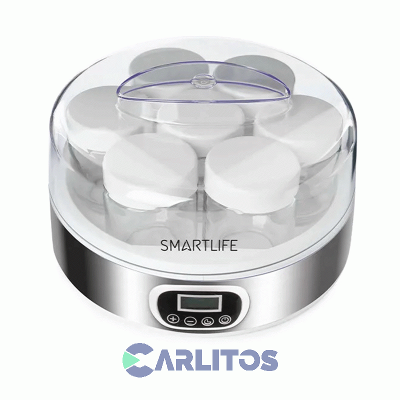 Yogurtera Eléctrica Smartlife Acero Inoxidable Sl-ym2305