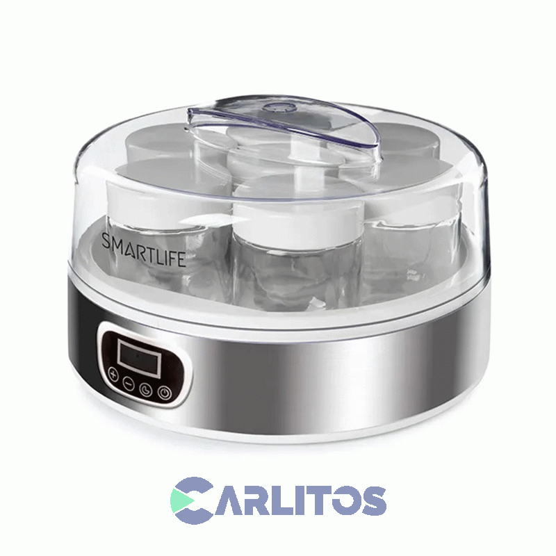 Yogurtera Eléctrica Smartlife Acero Inoxidable Sl-ym2305