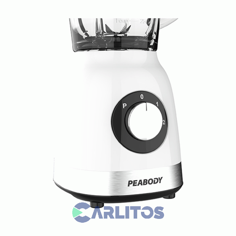 Licuadora Peabody 800 Watts Con Jarra De Vidrio Pe-ln810b Blanca