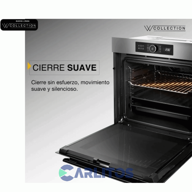 Horno Eléctrico Empotrable Whirlpool 60 CM Acero Inoxidable Woc74as