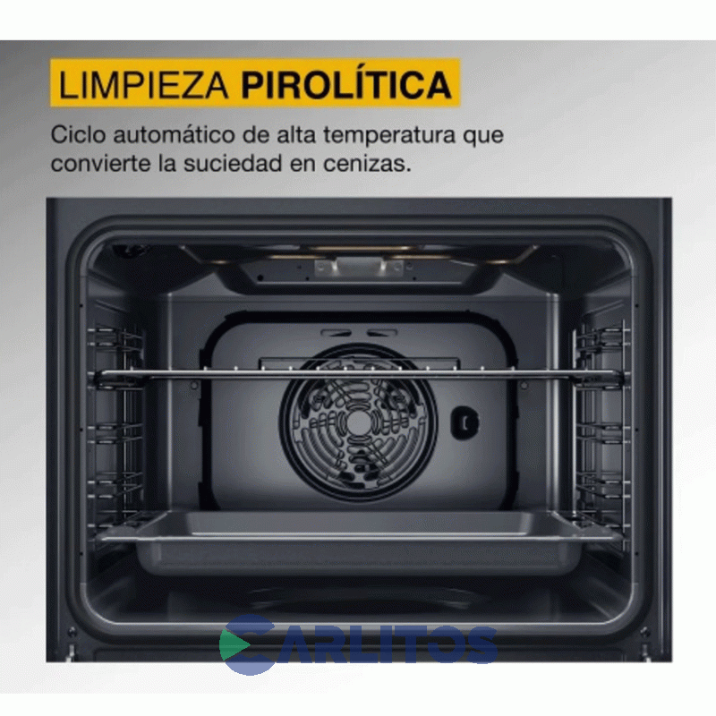 Horno Eléctrico Empotrable Whirlpool 60 CM Acero Inoxidable Woc74as
