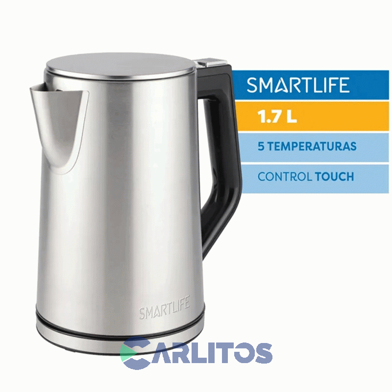 PAVA ELECTRICA DIGITAL CON JARRA DE ACERO INOXIDABLE SMARTLIFE SL-EKD1520